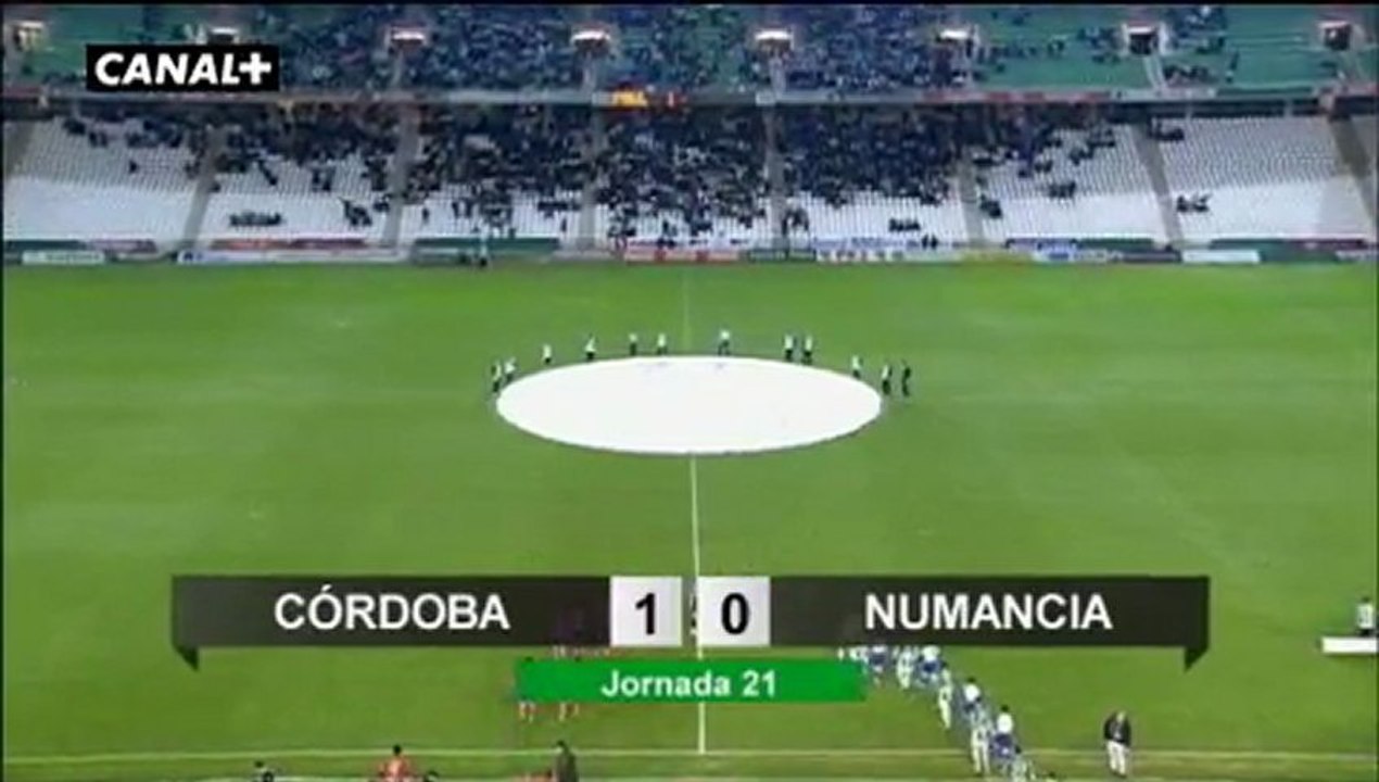 Liga Adelante  Córdoba 1  Numancia 0