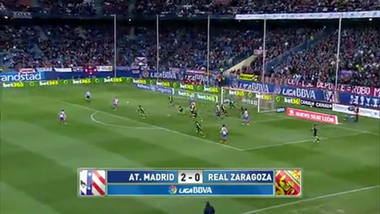 Atlético Madrid 2 Zaragoza 0