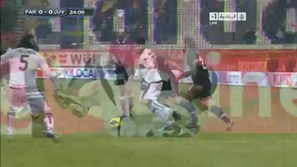 Parma v Juventus 13/1/2013 1st half