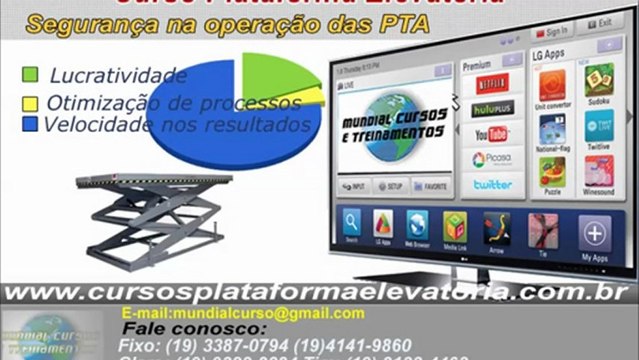 Curso Plataforma Elevatoria Treinamento de Operadores