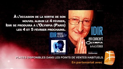 Idir en concert les 4 et 5 février à l’Olympia (Paris)
