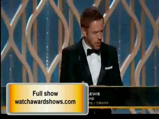 Damian Lewis Dr House Golden Globes 2013 acceptance speech_(new) Replay