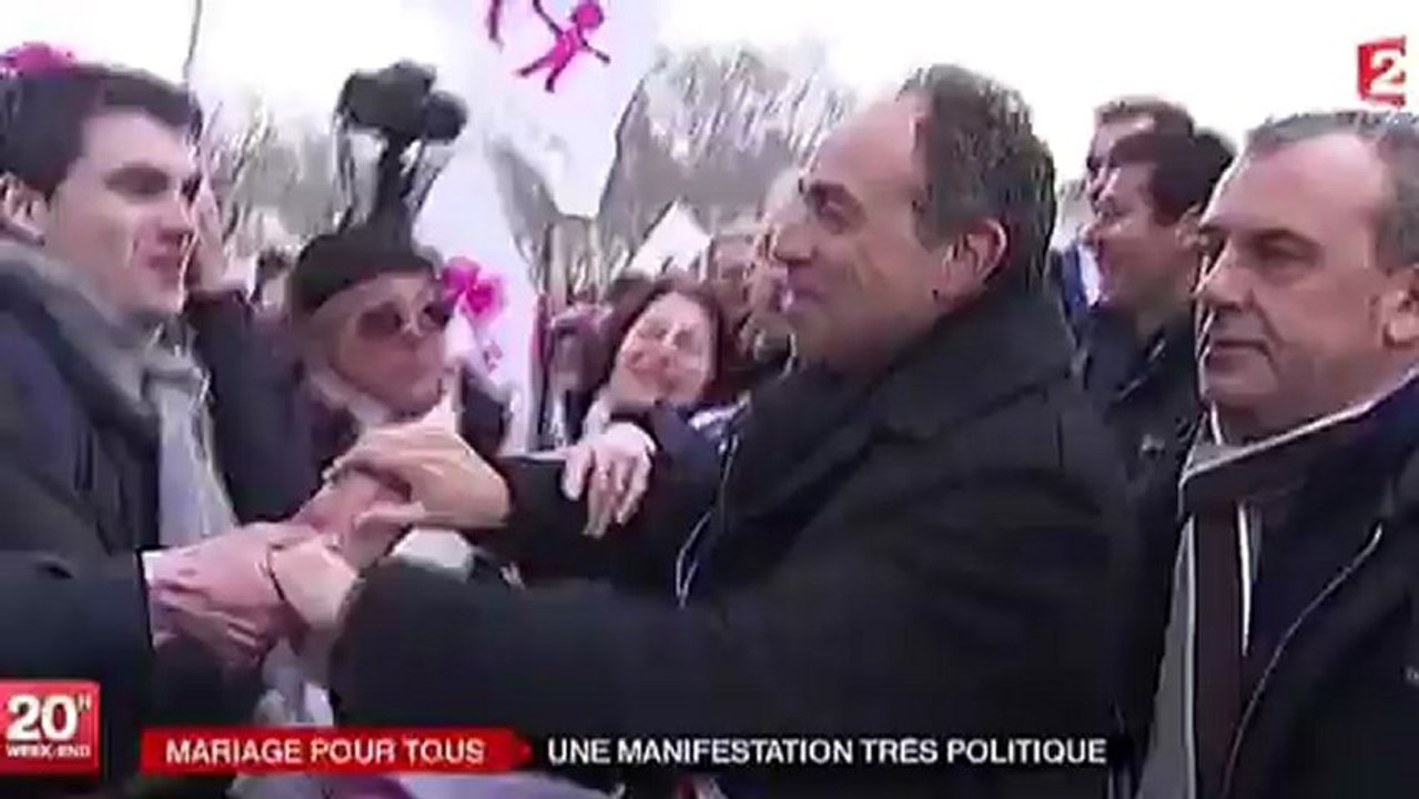 Quand Copé (ne) soutient (pas) les manifestations