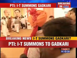 Income Tax summons Nitin Gadkari