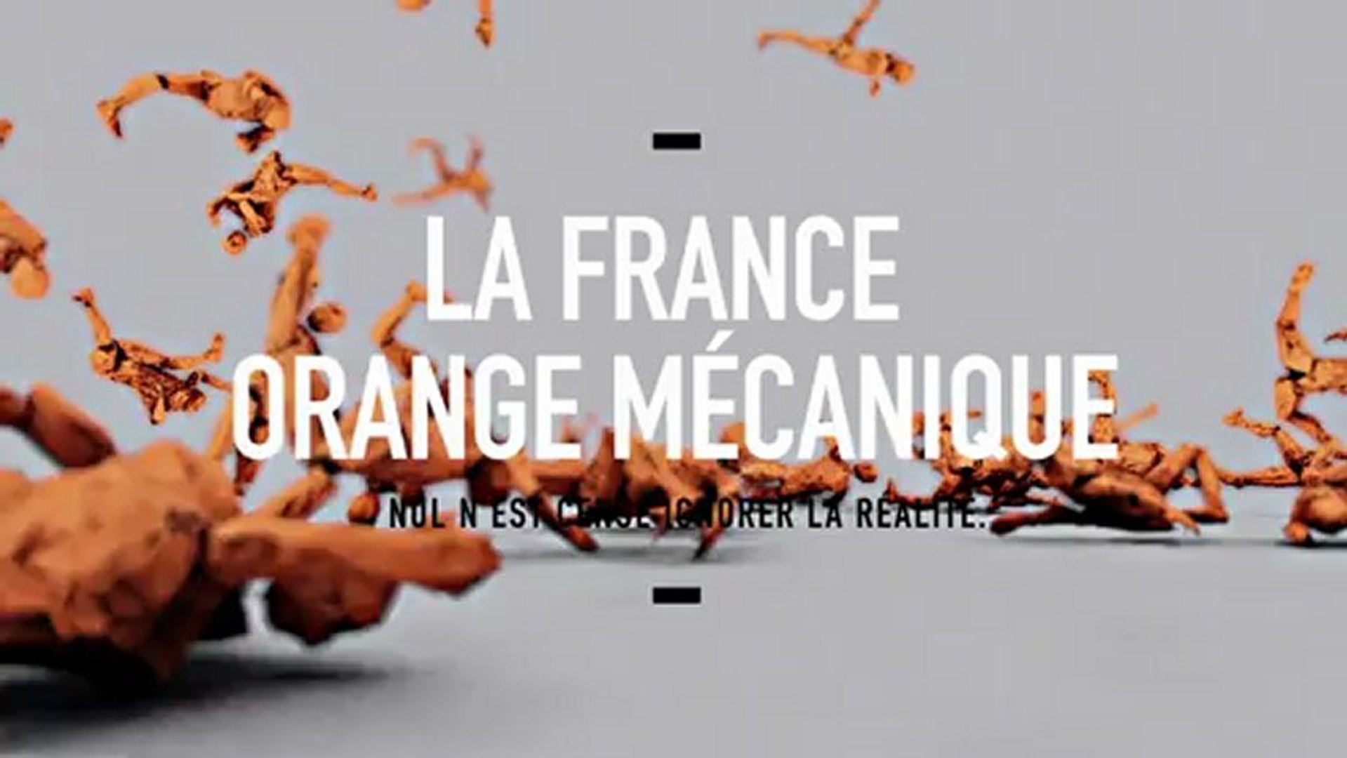 TRAILER OFFICIEL LA FRANCE ORANGE MÉCANIQUE (Laurent Obertone) document à  paraître le 17 janvier - Vidéo Dailymotion
