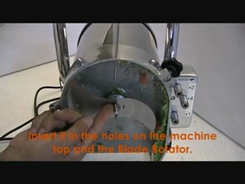 JC Uni-tec: Negee Slicer (Scallion Slicer) Video 2/2