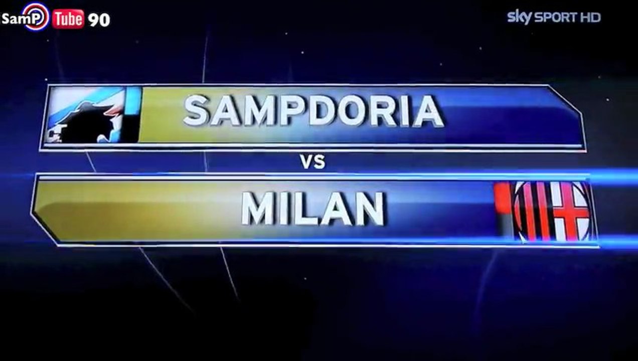 SampTube90 - Sampdoria 0 - Milan 0 [Serie A Remix HD]
