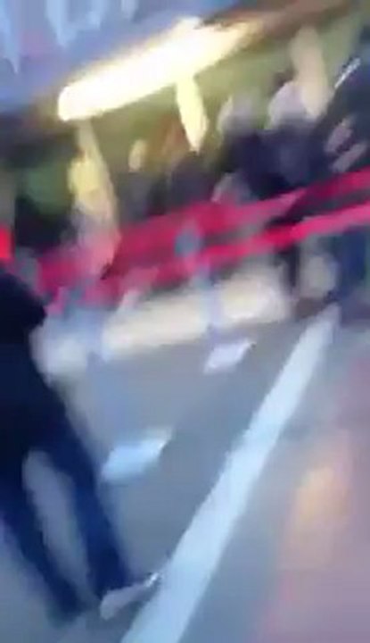 Chamakh acted as Nasri's bodyguard as Arsenal fans pelted them with abuse