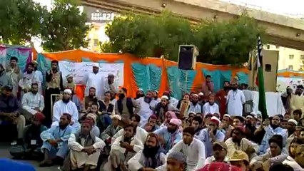 شیر اہلسنت ملک محمد اسحاق صاحب کا خطاب حصہ دوئم تحفظ اہلسنت کراچی