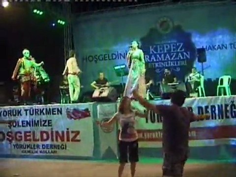 KESİK ÇAYIR GAMZE DURMAZER ANTALYA YÖRÜKLER RAMAZAN EĞLENCESİNDE.2011