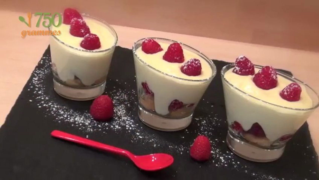 Tiramisu aux framboises - 750 Grammes
