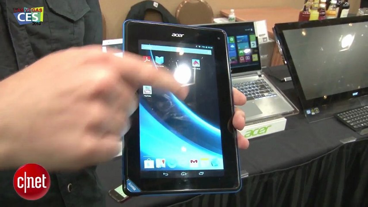 CES 2013 : Iconia Tab B1, la tablette 7" d'Acer à bas prix