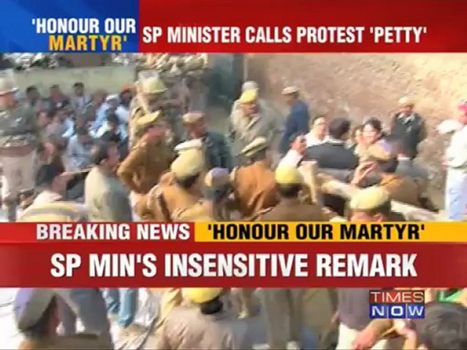 SP minister calls protest 'petty'
