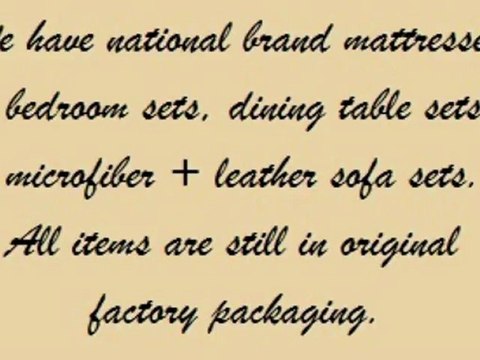 West Coast Clearance - Mattress / Furniture Warehouse Clearance - bedroom, sofa, dining set sale. In San Jose / San Francisco South Bay Area. Quality for cheap compared to stores and shops