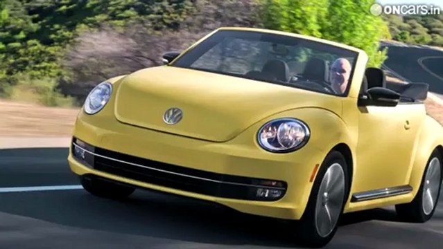 2012 LA Auto Show- VW Beetle Cabriolet launched, priced at Rs 16 lakh onwards.mp4