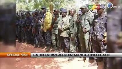 Mali : Les forces françaises continuent leur progression