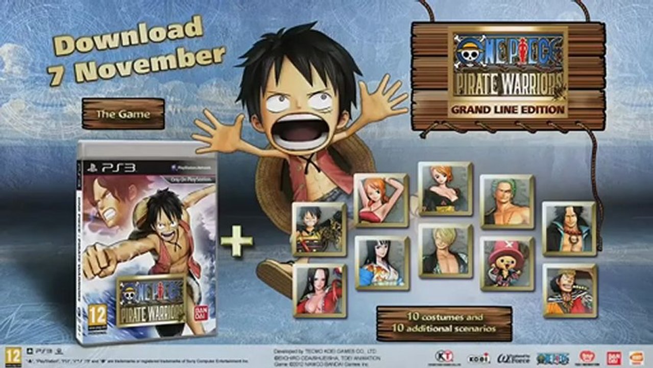 One Piece : Pirate Warriors - Bande-annonce #10 - Grand line Edition