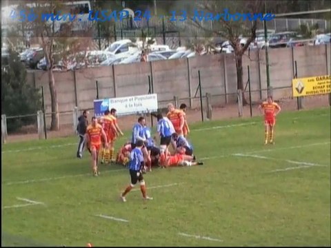 Résumé USA Perpignan - RC Narbonne Méditerranée (espoirs)