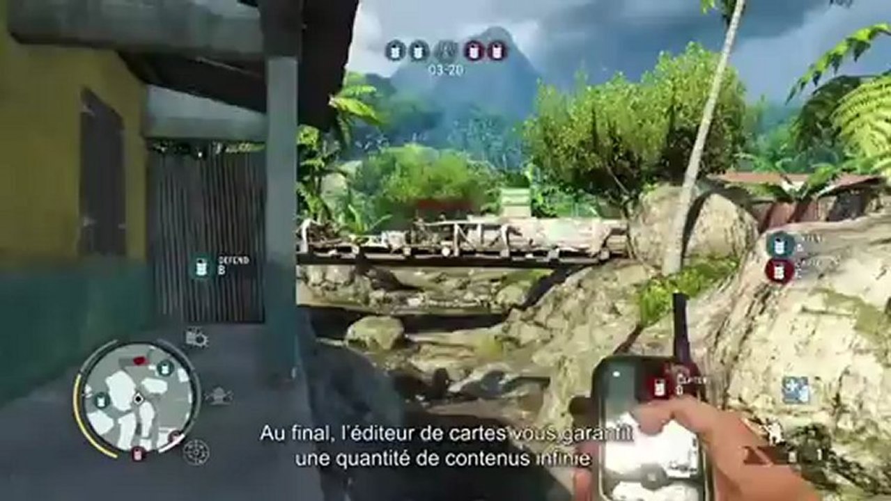 Far Cry 3 - Bande-annonce #20 - Présentation de l'éditeur de carte (VOST - FR)