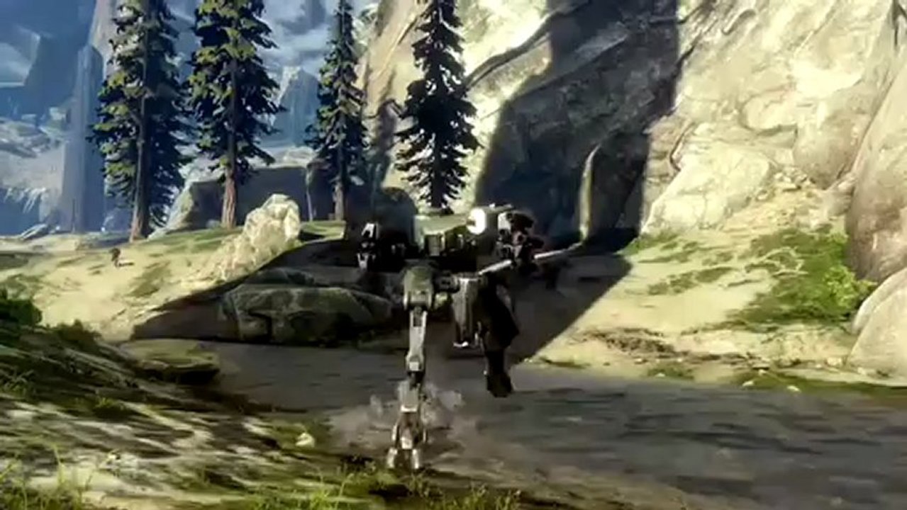 Halo 4 - Bande-annonce #11 - Ragnarok - Le Mantis en action