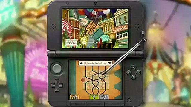 Professeur Layton Et Le Masque Des Miracles - Bande-annonce #5 - Nouvelles fonctionnalités