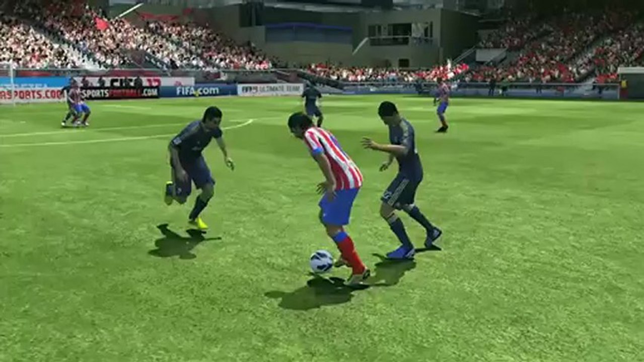 FIFA 13 - Gameplay #4 - Complete dribble