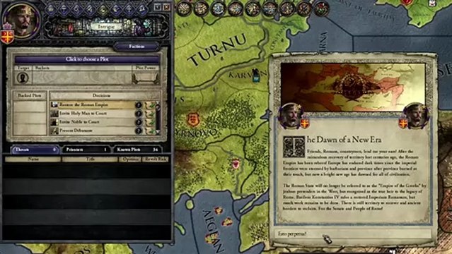 Crusader Kings 2 - Bande-annonce #9 - Legacy of Rome (DLC)