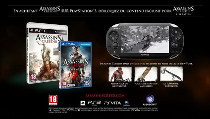 Assassin's Creed 3 : Liberation - Bande-annonce #5 - Présentation de l'histoire