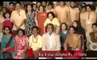Amitabh Bachchan donates 11 lakhs.mp4