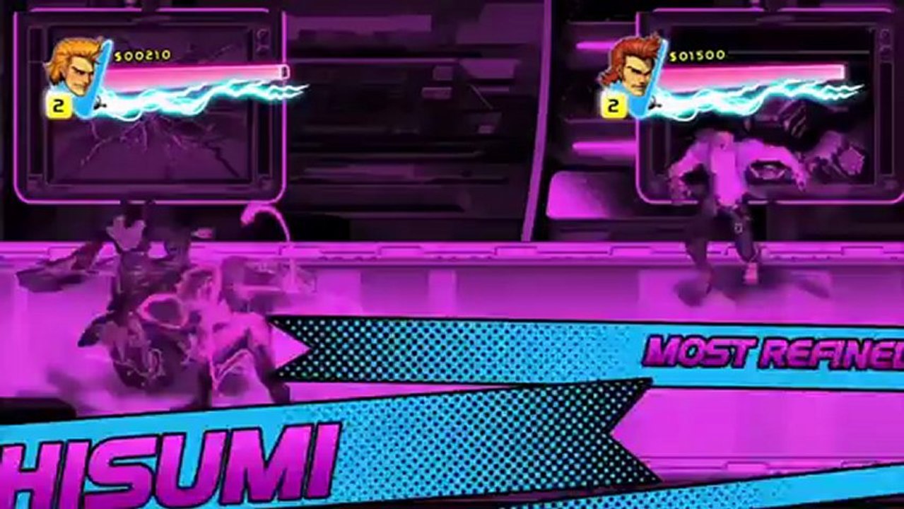 Double Dragon : Neon - Bande-annonce #2 - Quelques phases de jeu