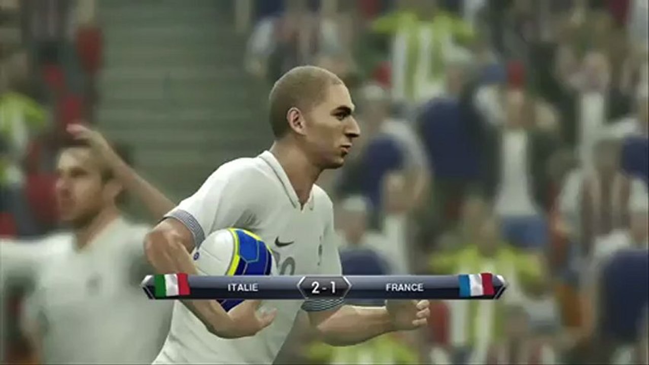 PES 2013 - Gameplay #3 - Italie Vs. France