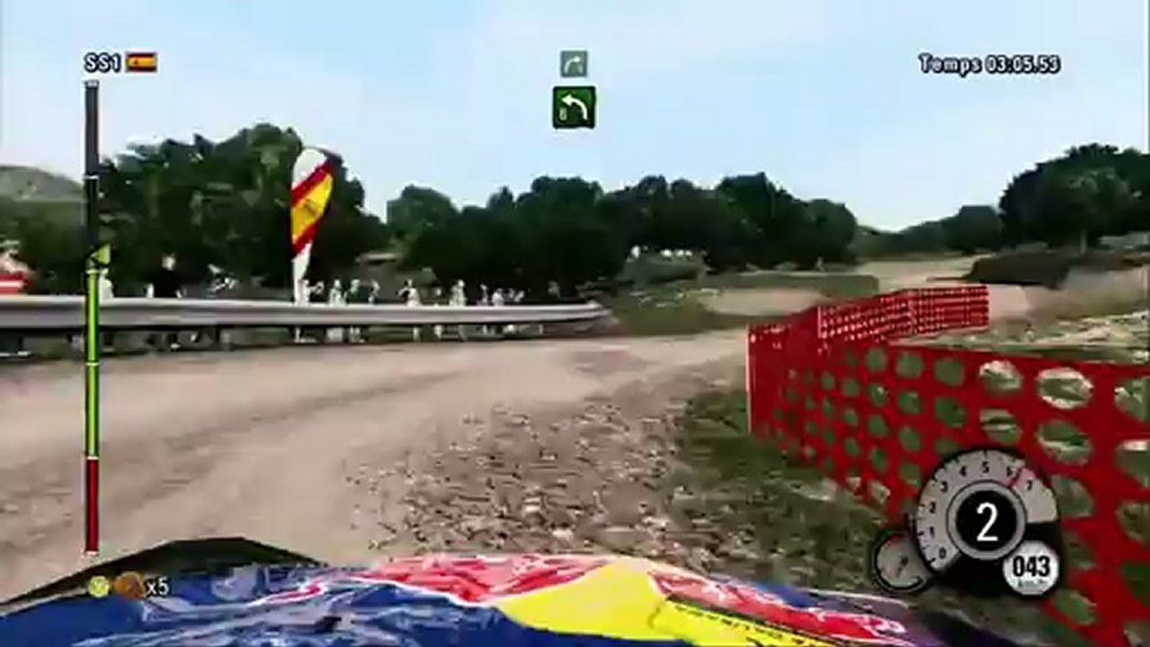 WRC 3 - Gameplay #6 - La DS3  en action (démo Xbox 360)