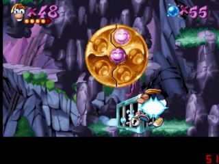 Rayman 1 Walkthrough (Part 10) - Blue Mountains - The Hard Rocks 1/2