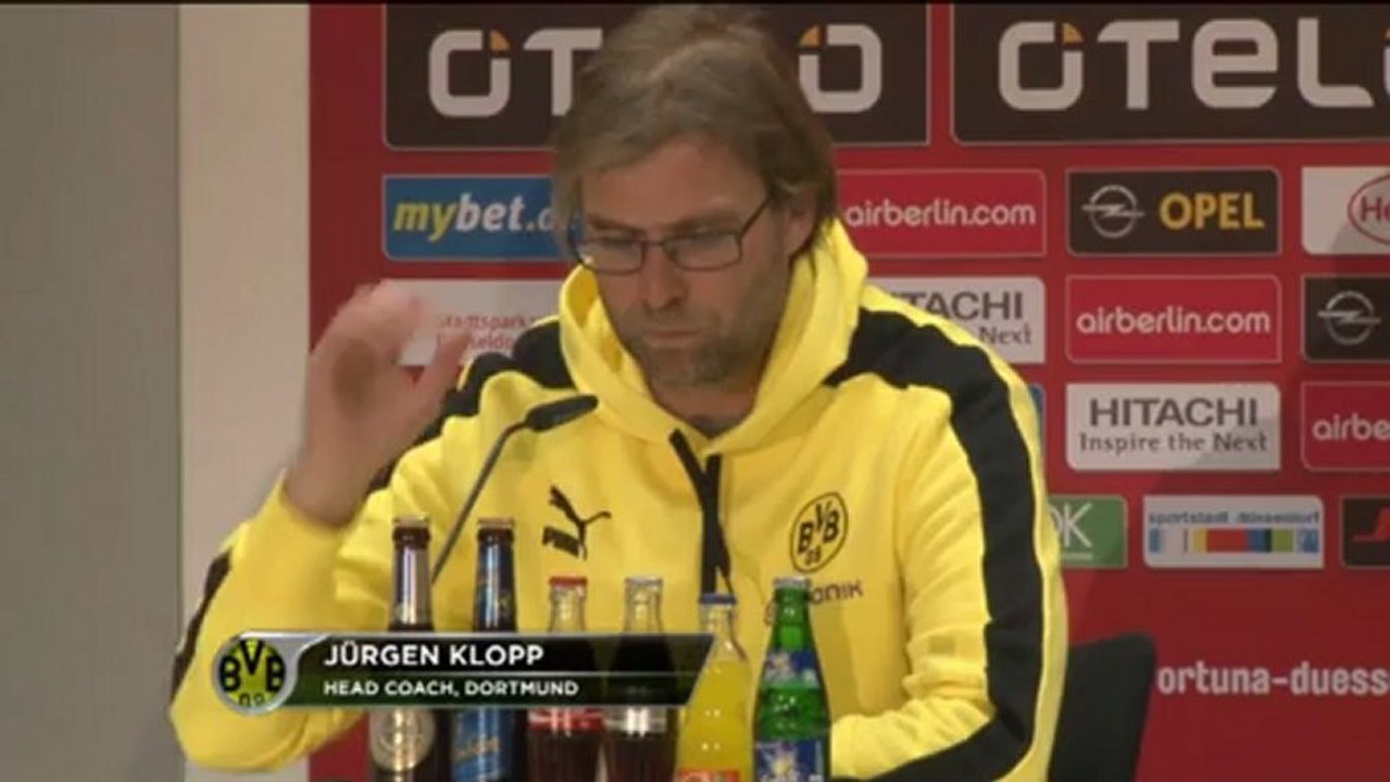 Klopp: ''Es waren schöne Aktionen dabei''