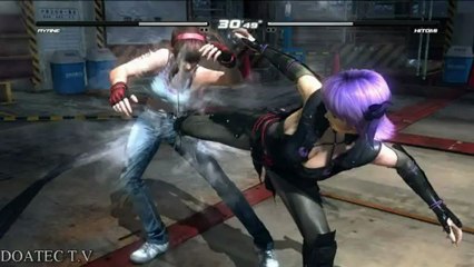 Dead Or Alive 5 - Gameplay #1 - Pre-alpha combo's
