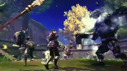 RaiderZ - Bande-annonce #4 - Goblin gollem fight