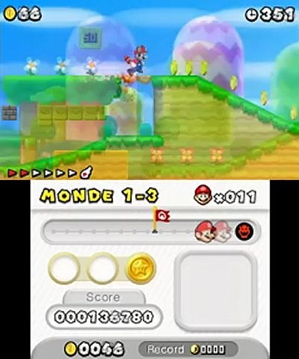 New Super Mario Bros. 2 - Gameplay #2 - Premiers pas en vidéo maison