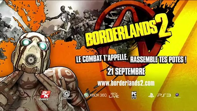 Borderlands 2 - Bande-annonce #5 GC 2012 - Viens et attrape-moi