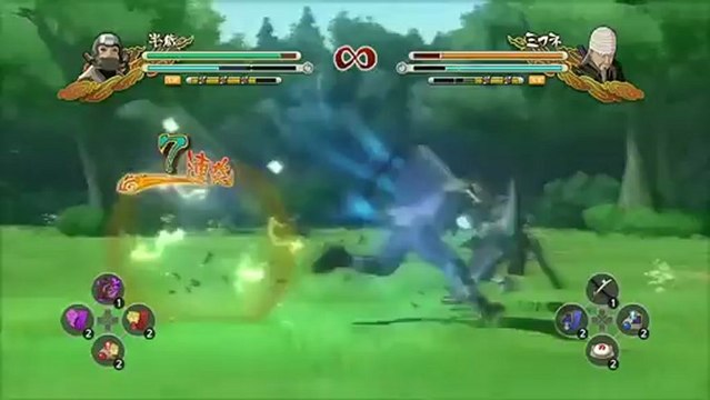 Naruto Shippuden : Ultimate Ninja Storm 3 - Gameplay #1 - Hanzo vs. Mifume (GC 2012)