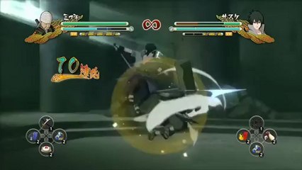 Naruto Shippuden : Ultimate Ninja Storm 3 - Gameplay #3 - Mifune vs. Sasuke (GC 2012)