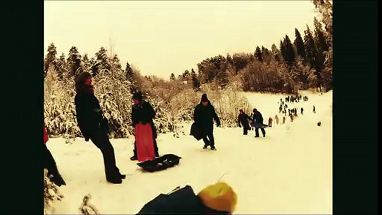 Sleighing in Finland