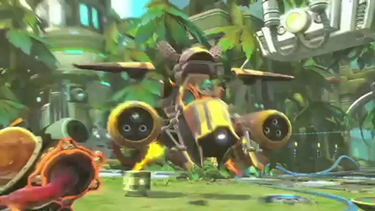 Ratchet & Clank Q-Force - Bande-annonce #1 - Annonce du jeu (GC 2012)