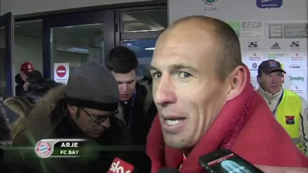 Robben ist zurück: 'Werde mich nicht hinten anstellen'