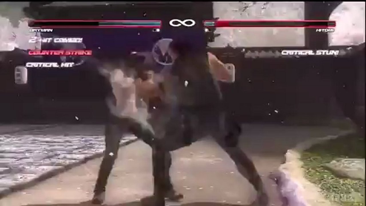 Dead Or Alive 5 - Gameplay #4 - Hitomi vs Bayman