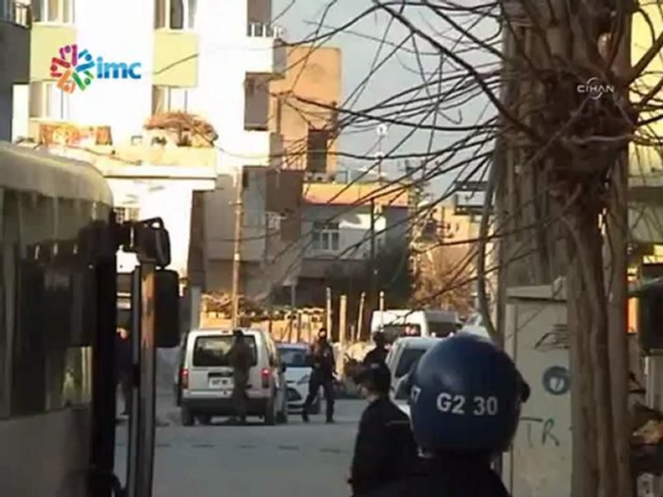 Nusaybin merkezinde şiddetli çatışma