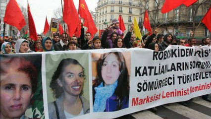 Manifestation avec les Kurdes à Paris