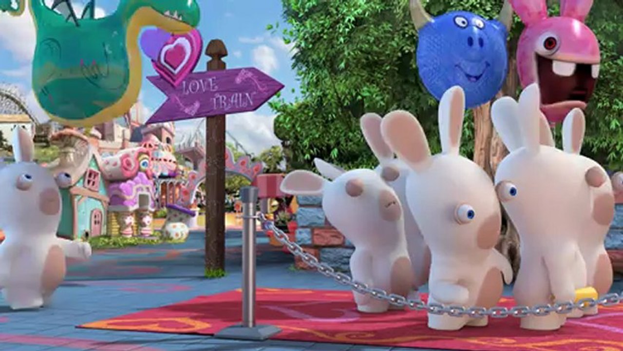 Les Lapins Crétins Land - Bande-annonce #2 - Parc d'attraction - File d'attente