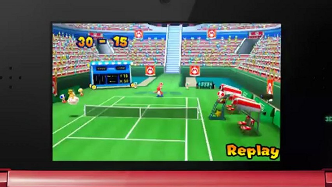 Mario Tennis Open - Bande-annonce #8 - Débloquer un Yoshi Rouge