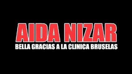 Aida Nizar siempre bella con la CLÍNICA BRUSELAS