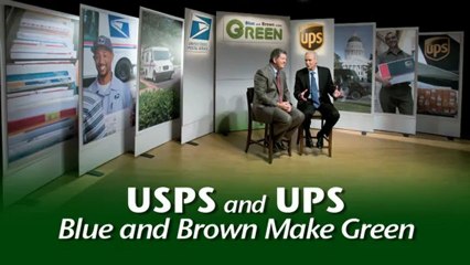 Blue and Brown Make Green